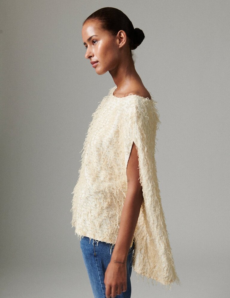 DAY Mata Top - Dobby Fringe
