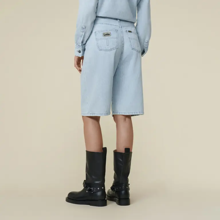 Lois Camille Shorts - Snow Bleached