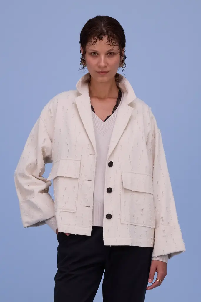 Nathalie Vleeschouwer Helder Jacket - Ecru