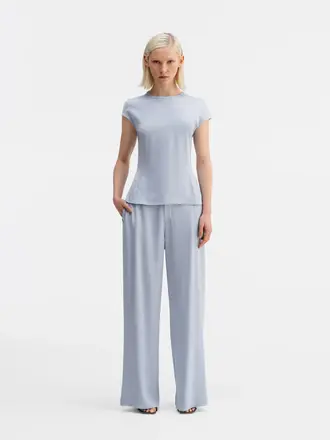 Ahlvar Gallery Mila Trousers - Denim Blue
