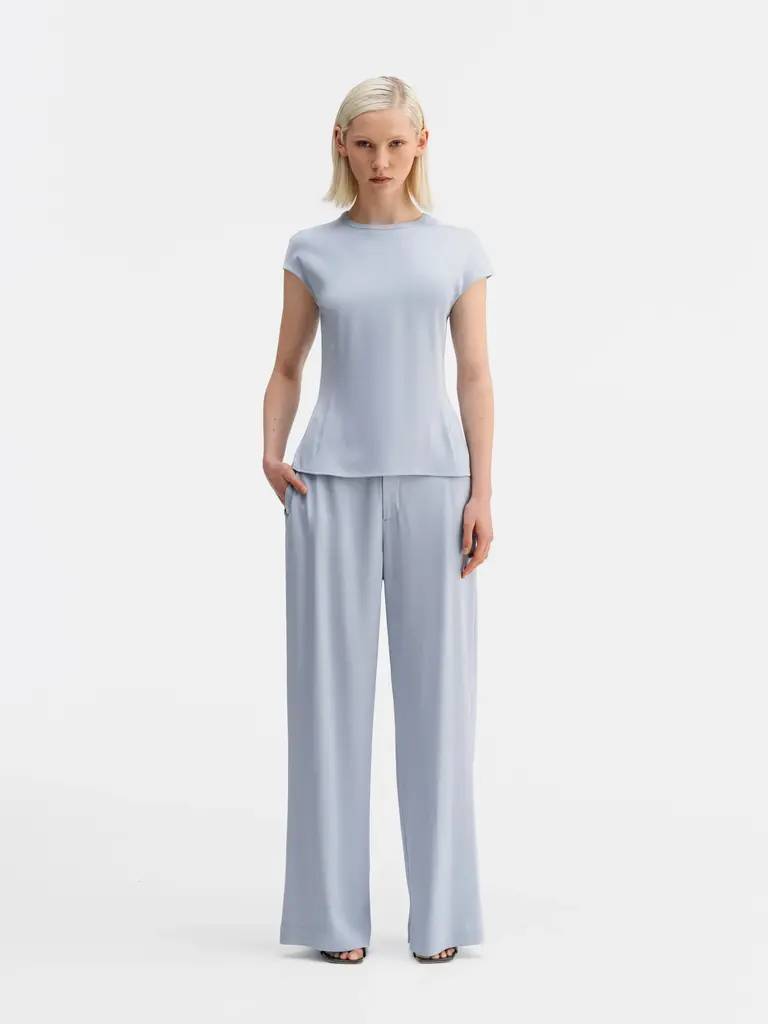 Ahlvar Gallery Mila Trousers - Denim Blue