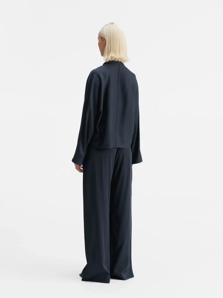 Ahlvar Gallery Mila Trousers - Blue Grey