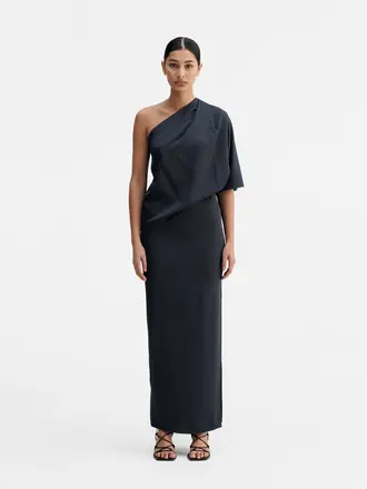 Ahlvar Gallery Ella Blouse - Blue Grey