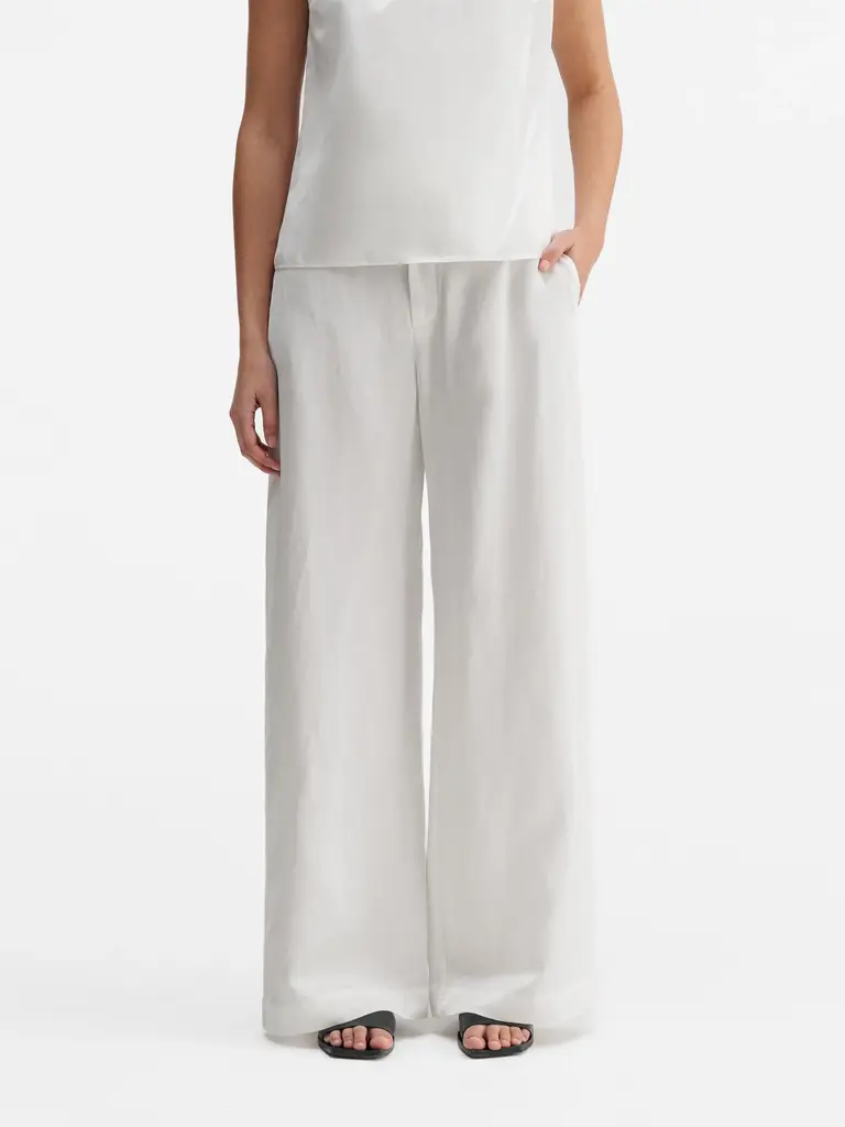 Ahlvar Gallery Mila Linen Trousers - White