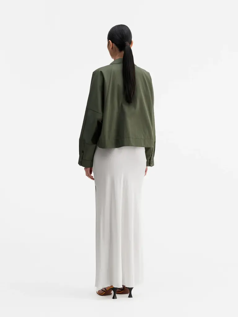 Ahlvar Gallery Kori Over Shirt - Olive Green