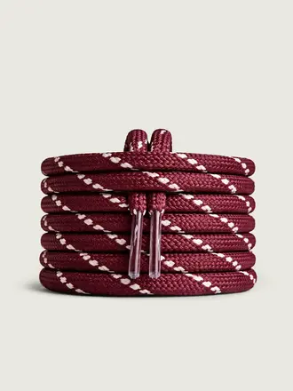 Posa Posa Laces - Burgundy/Baby blue