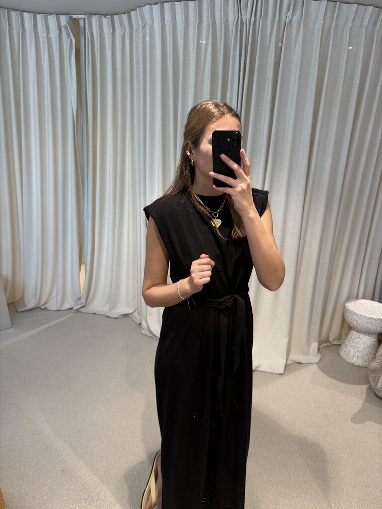 RE/BORN Madeline Dress - Black