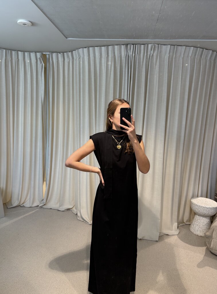 RE/BORN Madeline Dress - Black