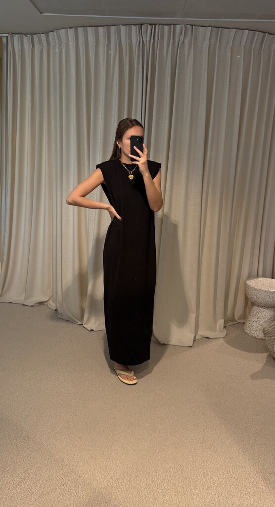 RE/BORN Madeline Dress - Black