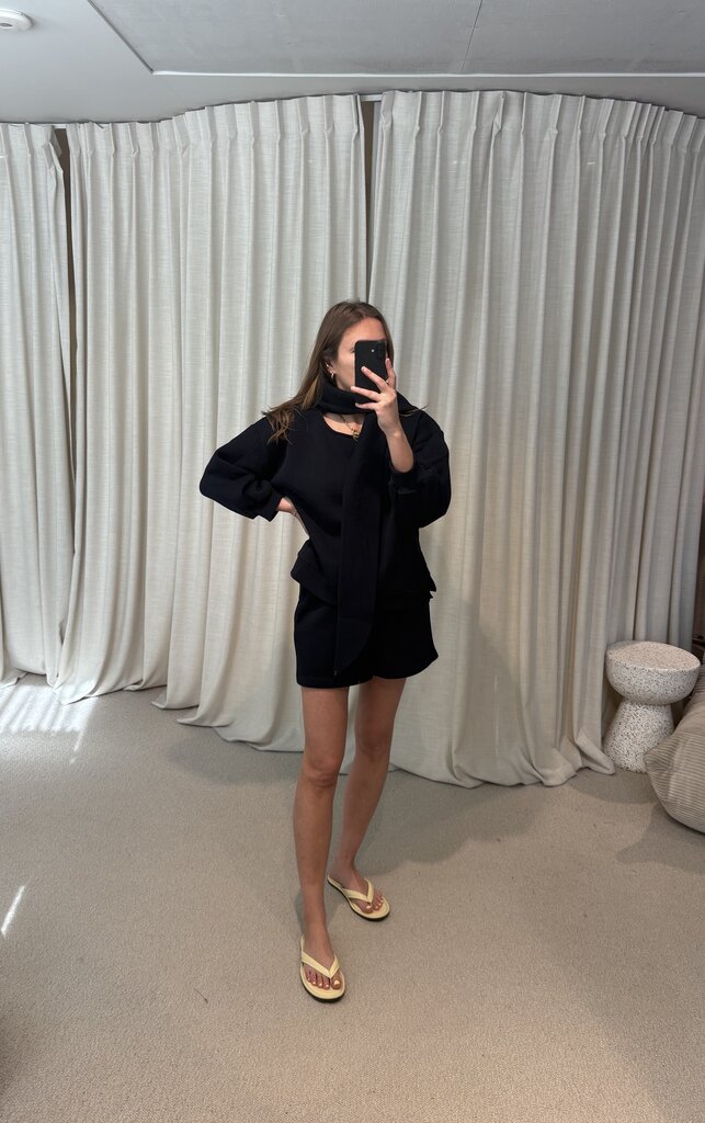 RE/BORN Agnes Sweater - Dark Blue