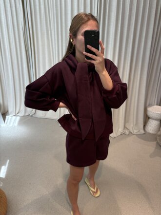 RE/BORN Agnes Sweater - Vino