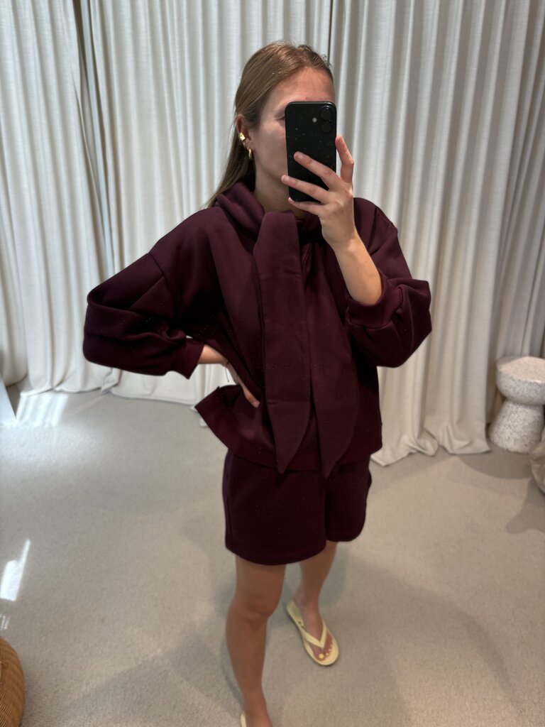 RE/BORN Agnes Sweater - Vino