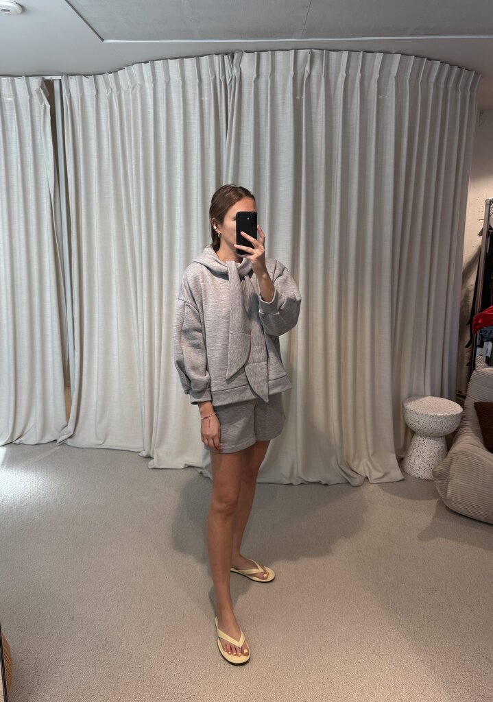 RE/BORN Agnes Sweater - Gray Melange