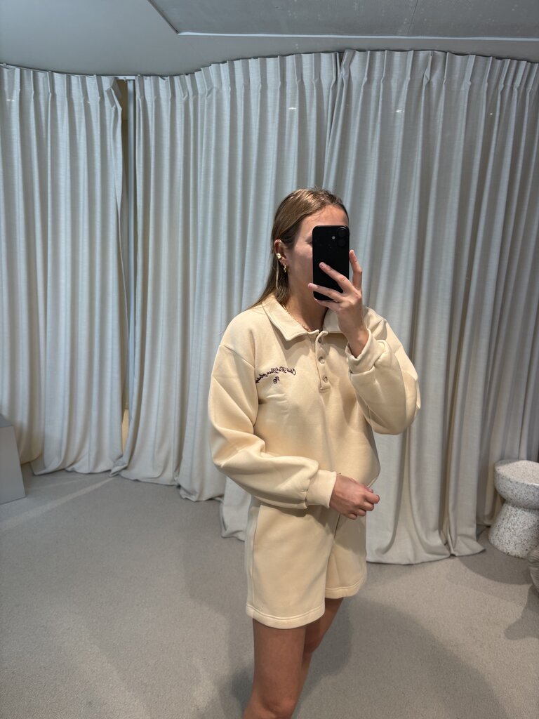 RE/BORN Blair Shorts - Crème