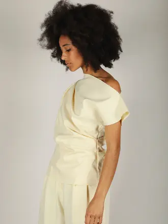 NOTED Bo top - Butter yellow