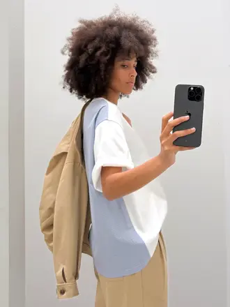 NOTED Coli tshirt - Check