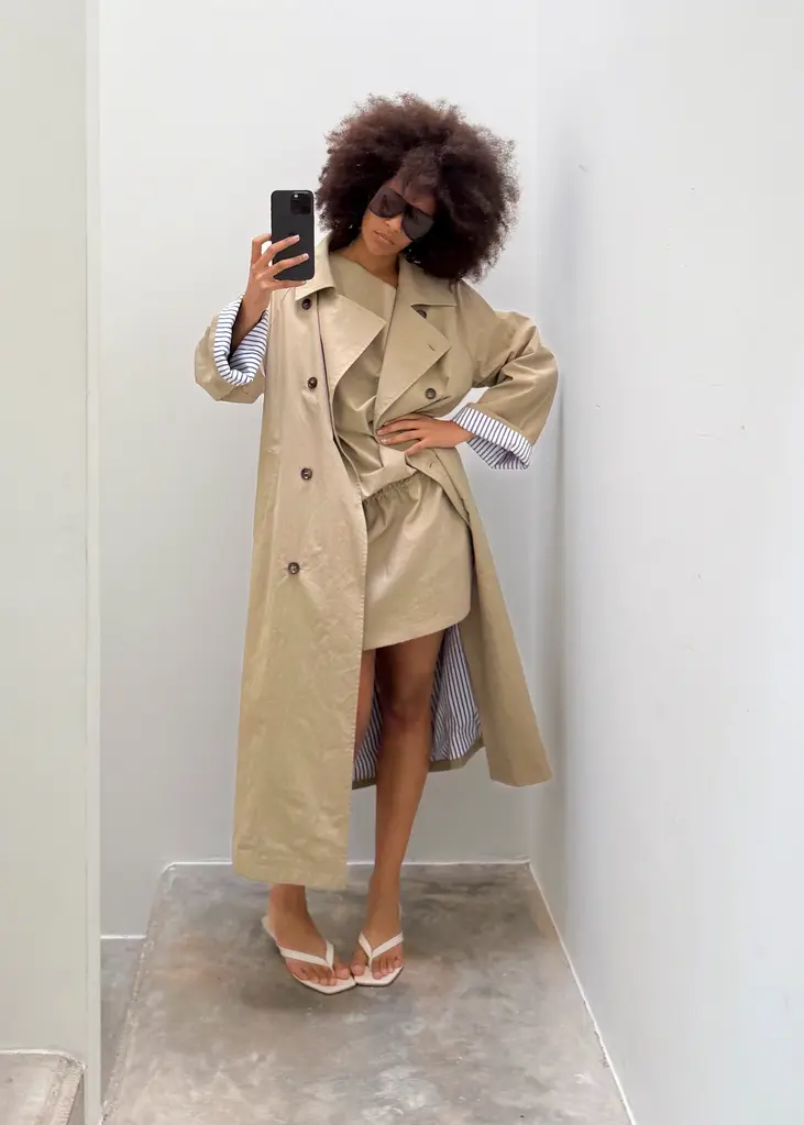 NOTED Cio dress - Beige