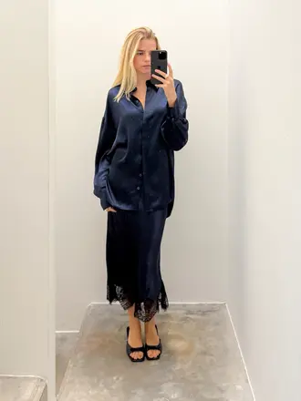 NOTED Cira skirt - Navy