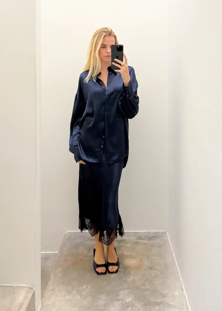 NOTED Cira skirt - Navy