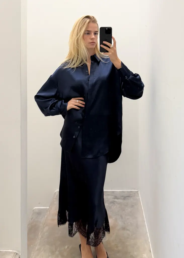 NOTED Cira skirt - Navy