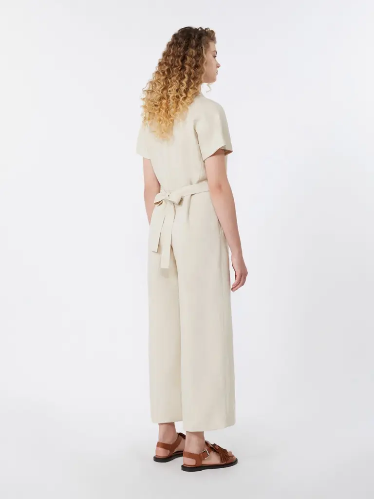 MaxMara Weekend Doblato Jumpsuit - Beige