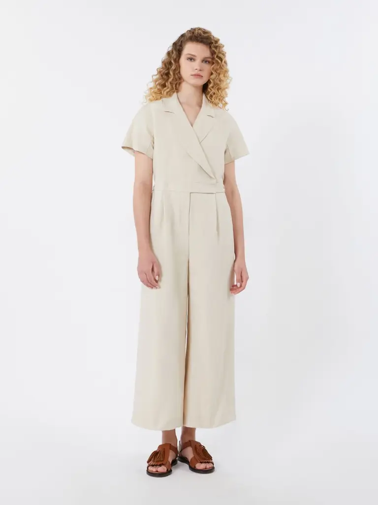 MaxMara Weekend Doblato Jumpsuit - Beige