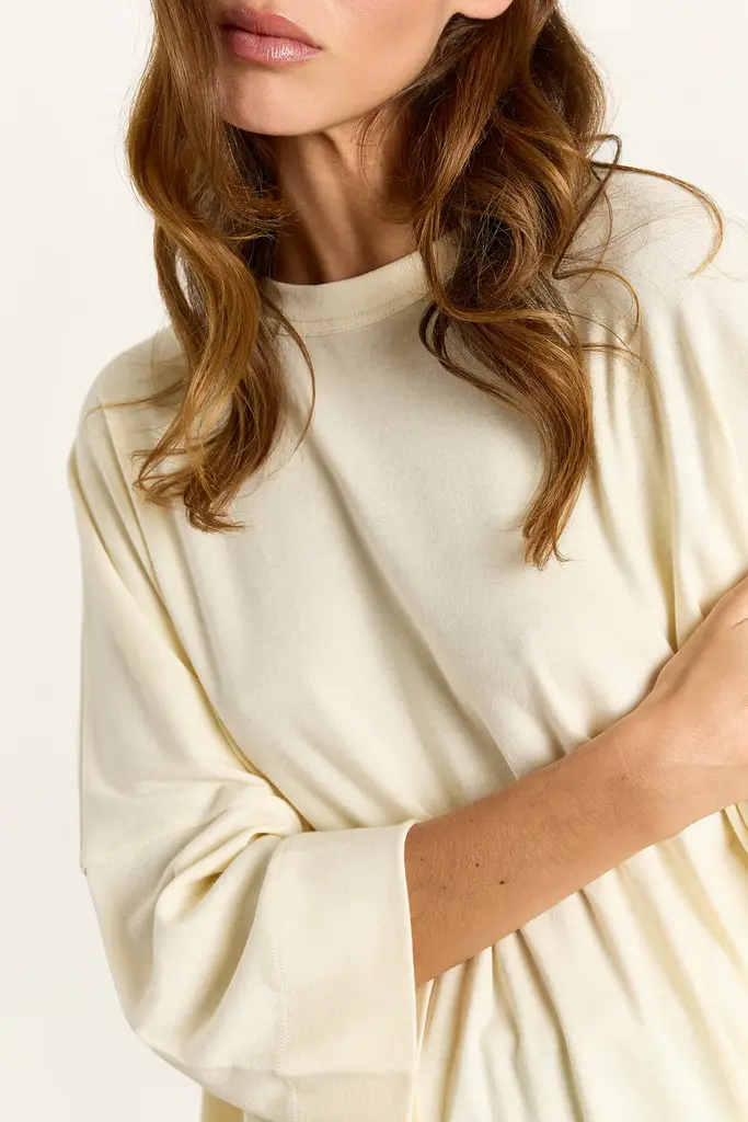 Studio Clique Madeline Boyfriend T-shirt - Cream