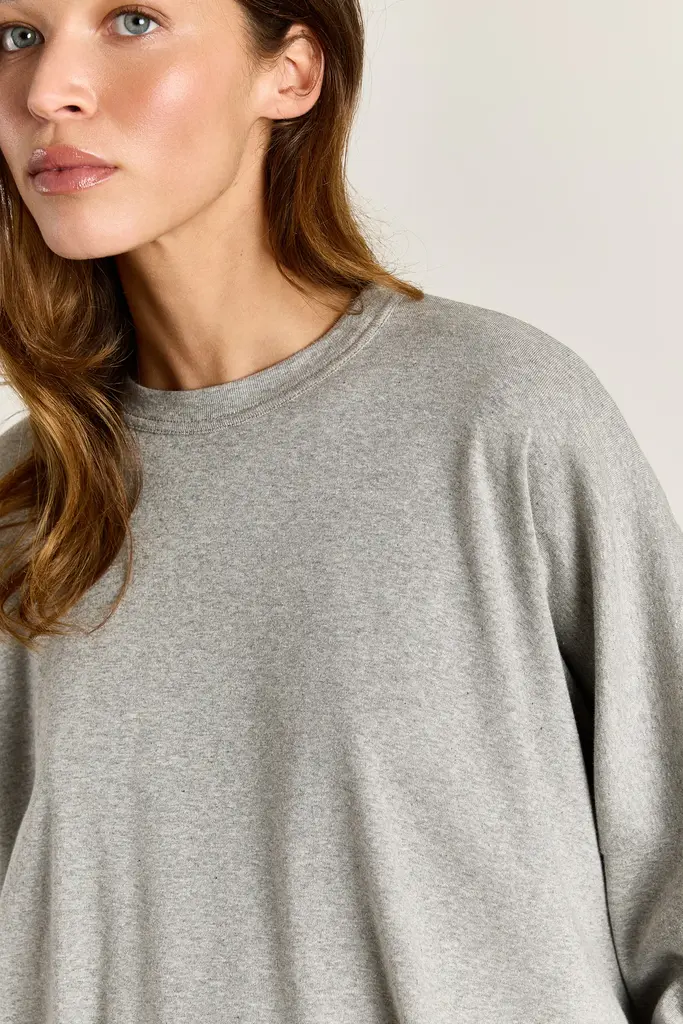 Studio Clique Madeline Boyfriend T-shirt - Grey Melange