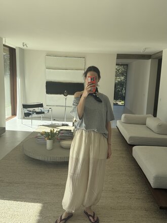 ONE and OTHER Hale pants - Light beige