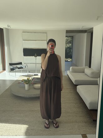 ONE and OTHER Hale top - Chocolate