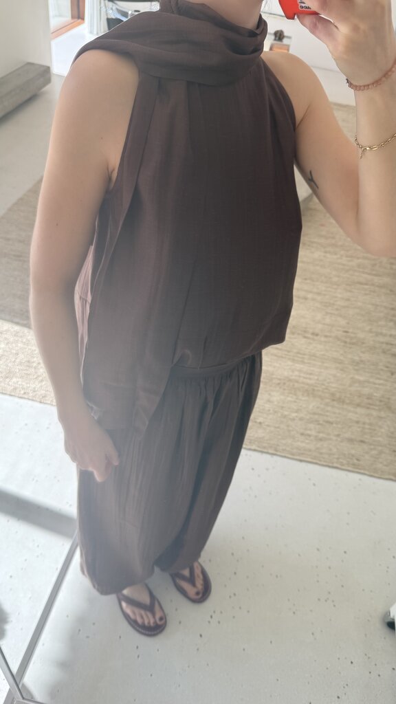 ONE and OTHER Hale top - Chocolate