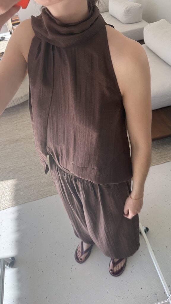 ONE and OTHER Hale top - Chocolate