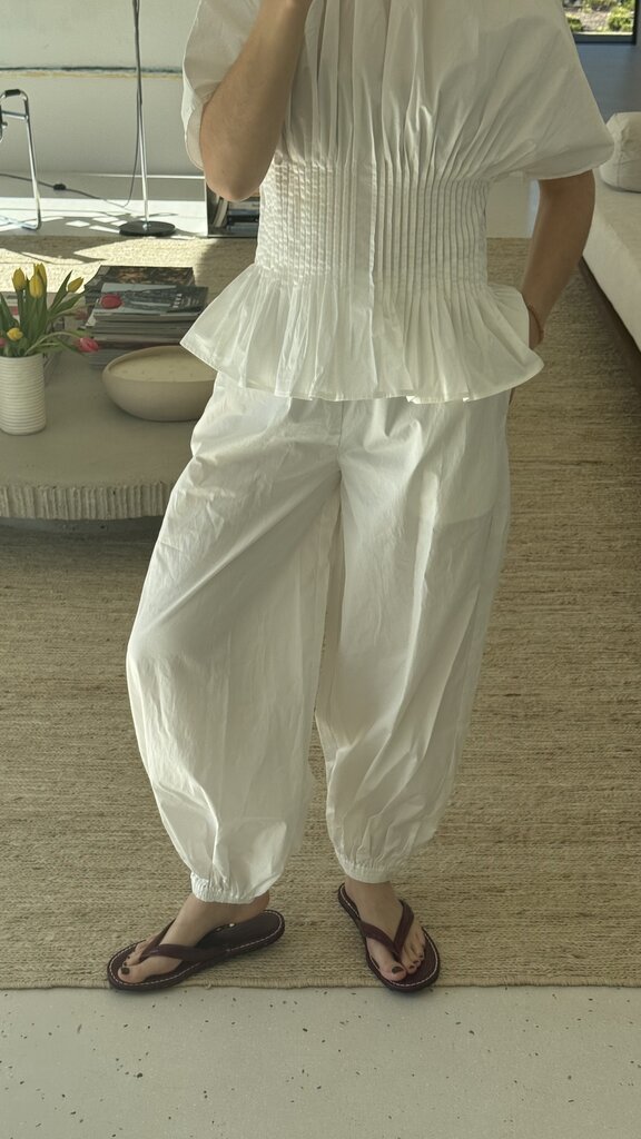 ONE and OTHER Pernille pants - Offwhite