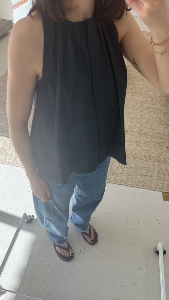 ONE and OTHER Abigail top - Navy