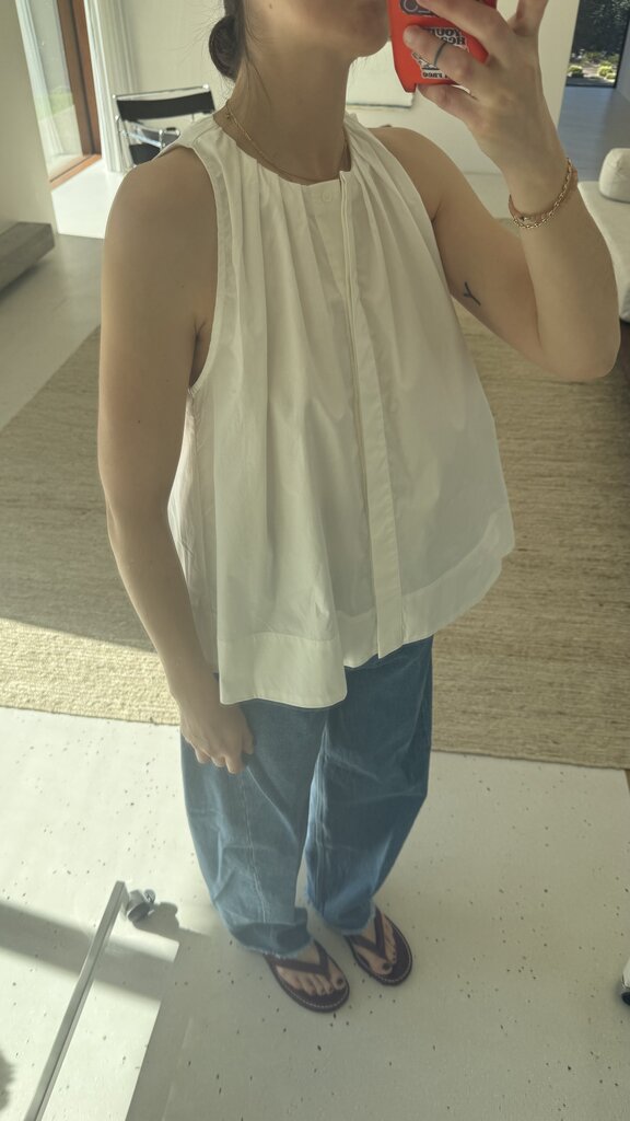 ONE and OTHER Abigail top - Offwhite