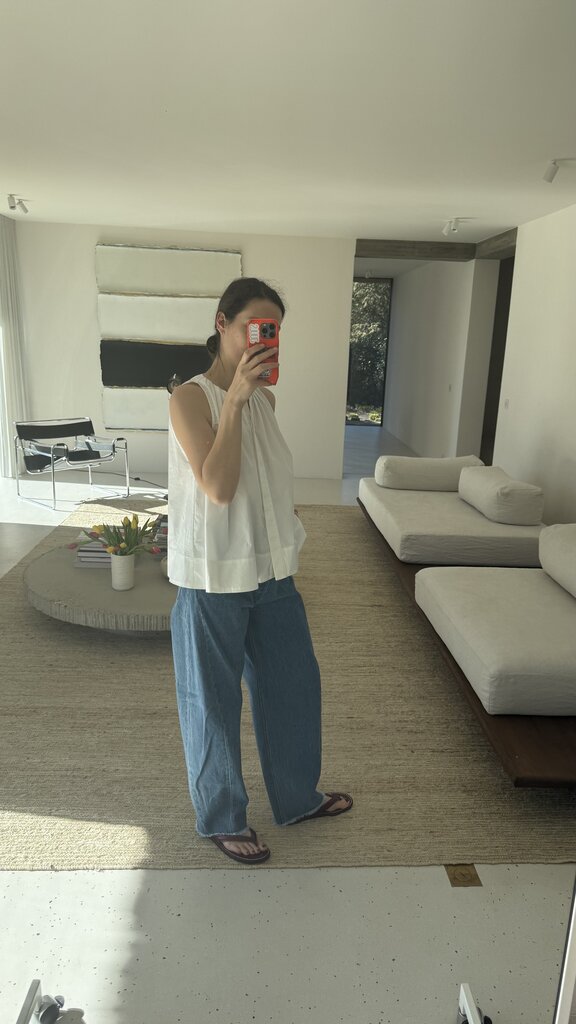 ONE and OTHER Abigail top - Offwhite