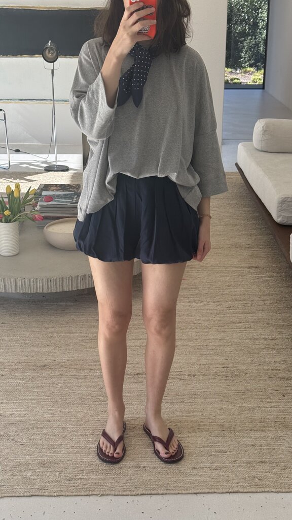 ONE and OTHER Balloon shorts - Navy