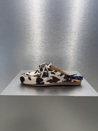 Posa Boatloafer mule - Cow