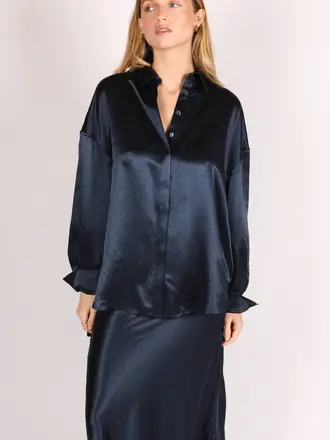 NOTED Celi shirt - Navy