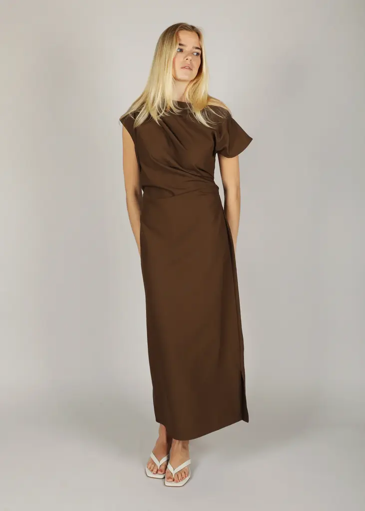 NOTED Blake dress - Cacao
