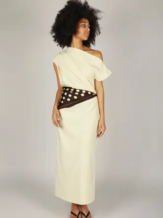 NOTED Blake dress - Butter Yellow