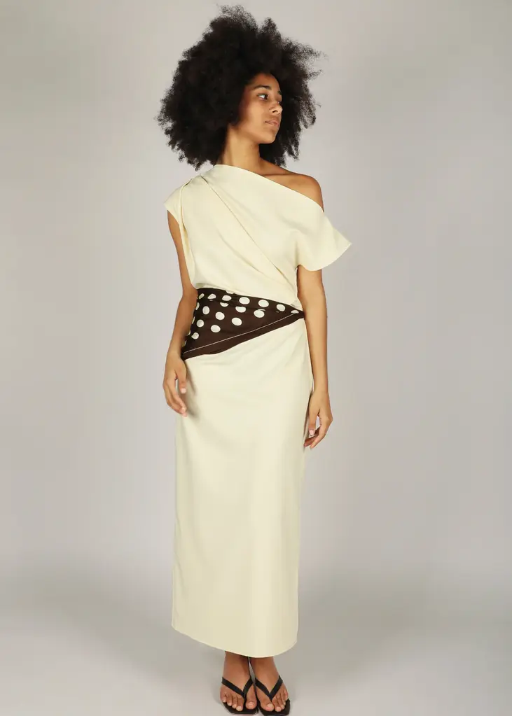 NOTED Blake dress - Butter Yellow