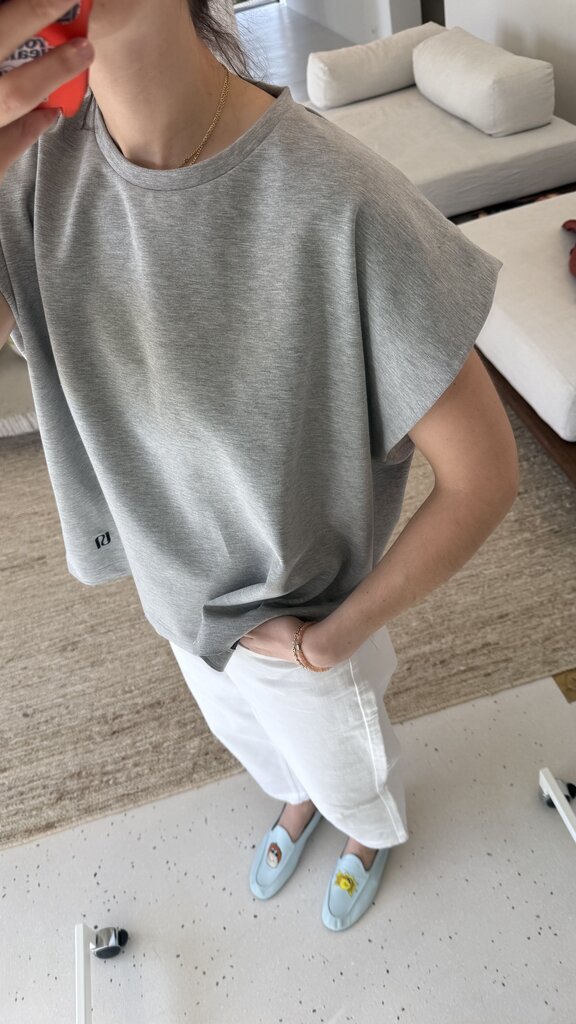 Love Sundaily Lili top scuba - Grey