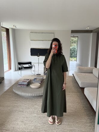 MaxMara MM Albero Dress - Vert Mousse