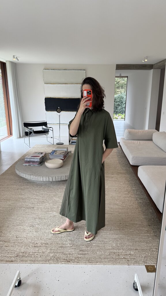 MaxMara MM Albero Dress - Vert Mousse