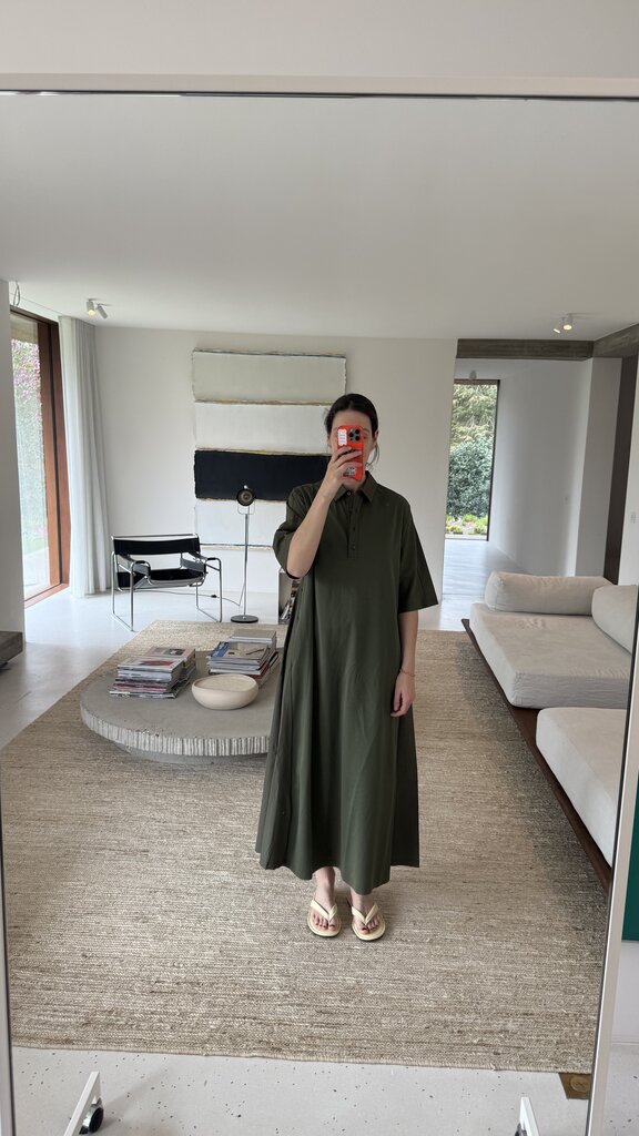 MaxMara MM Albero Dress - Vert Mousse