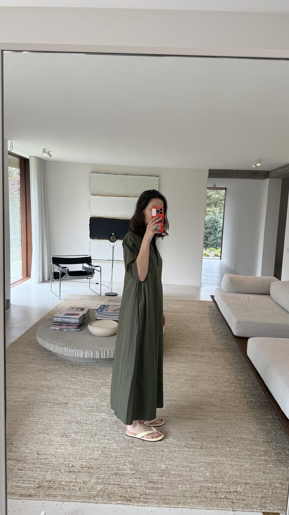 MaxMara MM Albero Dress - Vert Mousse