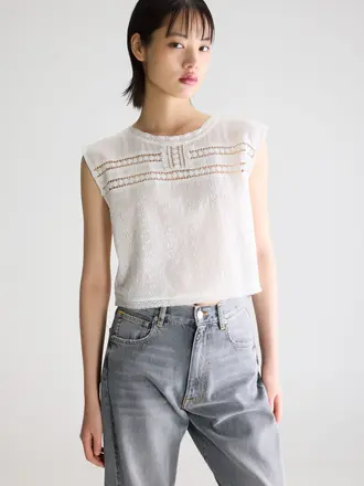 Bellerose Donna Blouse - White