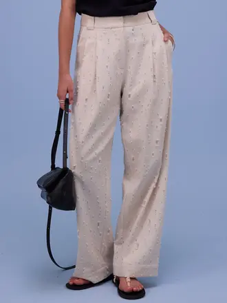 Nathalie Vleeschouwer Harpo Pants - Ecru