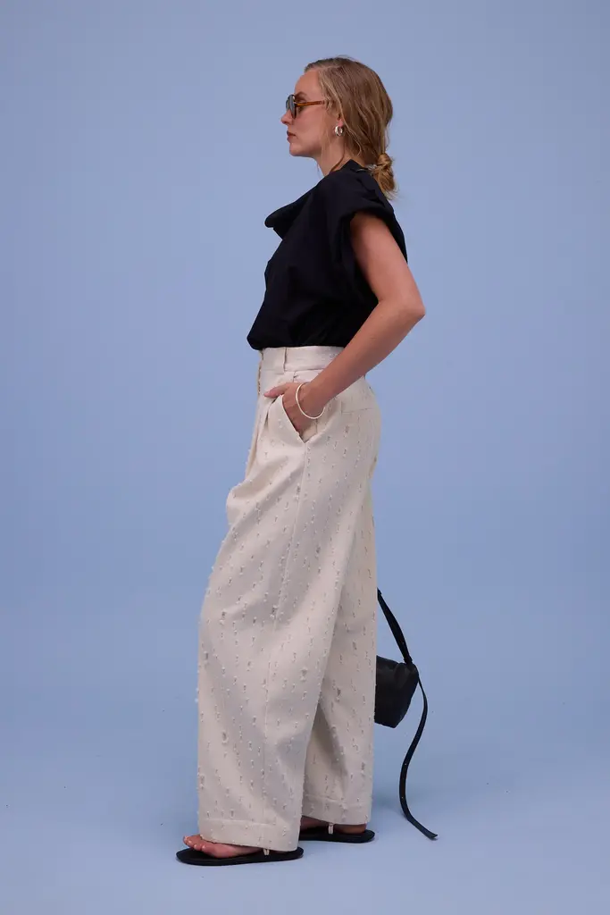 Nathalie Vleeschouwer Harpo Pants - Ecru